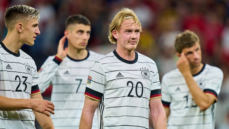 Die deutsche Nationalmannschaft kommt in der Nations League nicht über ein Remis in Ungarn hinaus.