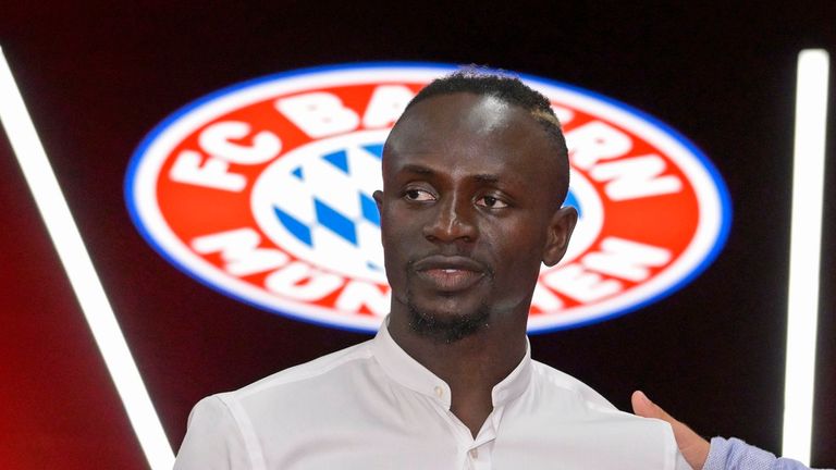 Sadio Mane hat beim FC Bayern München einen Dreijahresvertrag unterschrieben.