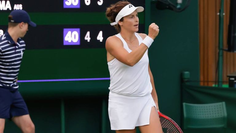 Tatjana Maria überrascht in Wimbledon.
