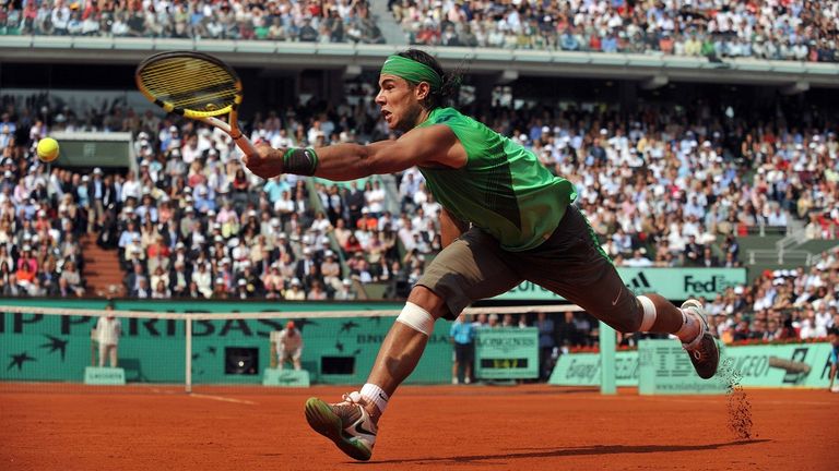 2008: against Roger Federer (6:1, 6:3, 6:0)