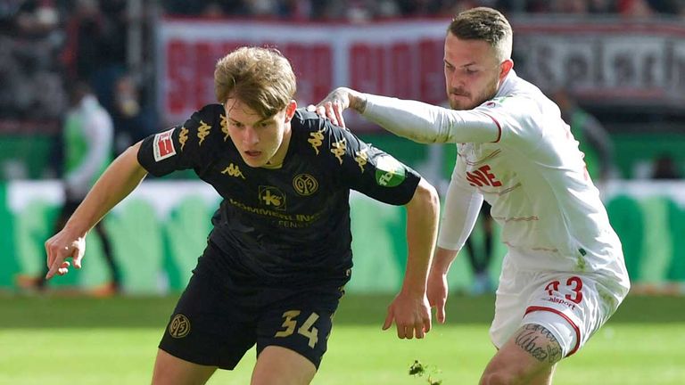 David Nemeth (l.) wechselt vom FSV Mainz 05 zum FC St. Pauli in die 2. Bundesliga.