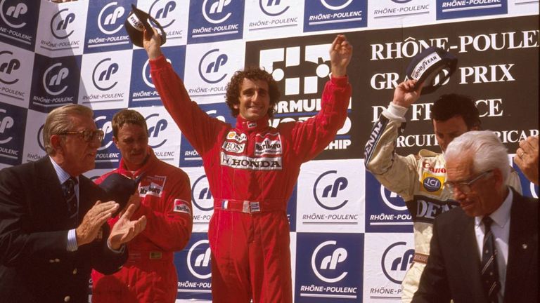 Großer Preis von Frankreich in Le Castellet: Alain Prost - 4 Siege (letzter Sieg: 1990)
