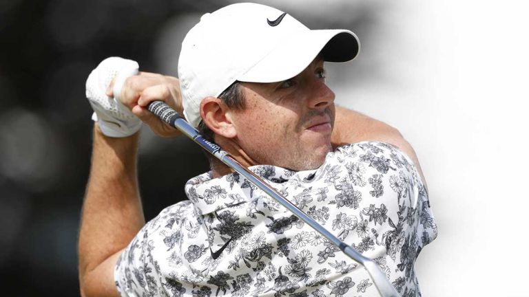 Der viermalige Major-Sieger Rory McIlroy legt bei den US Open eine gute Auftaktrunde hin.