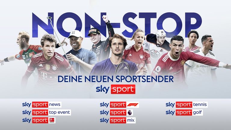 Sky Deutschland ordnet sein Sky Sport Senderportfolio neu. 