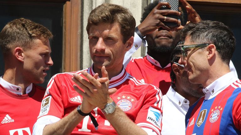 Thomas Müller hofft, dass der FC Bayern den internationalen Rückstand aufholen kann.