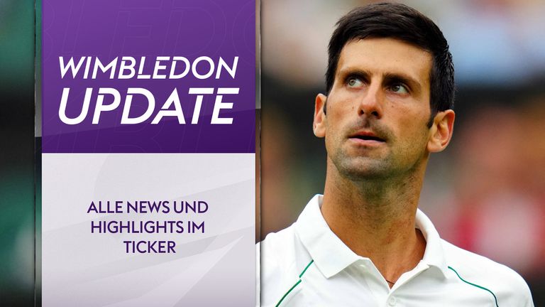 Novak Djokovic geht auf dem Heiligen Rasen von Wimbledon als Favorit ins Rennen.