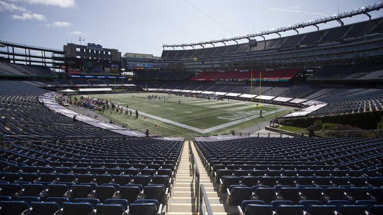 BOSTON: Das Gillette Stadium in Foxborough ist die Heimspielstätte von New England Revolution (MLS) and den New England Patriots (NFL). Kapazität: 70.000.
