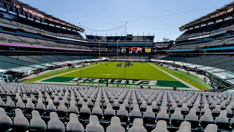 PHILADELPHIA (USA): Das Lincoln Financial Field ist die Heimspielstätte der Philadelphia Eagles (NFL). Kapazität: 69.328.
