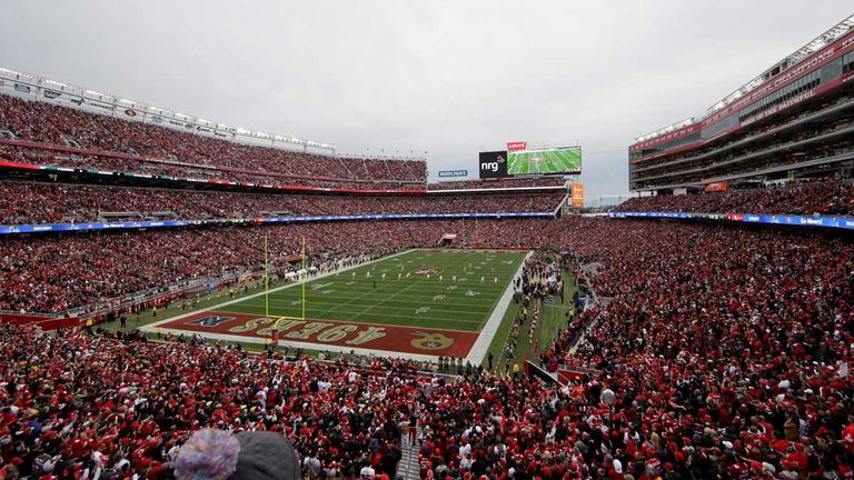SAN FRANCISCO (USA): Das Levi's Stadium in Santa Clara ist die Heimspielstätte der San Francisco 49ers. Kapazität: 70.909.