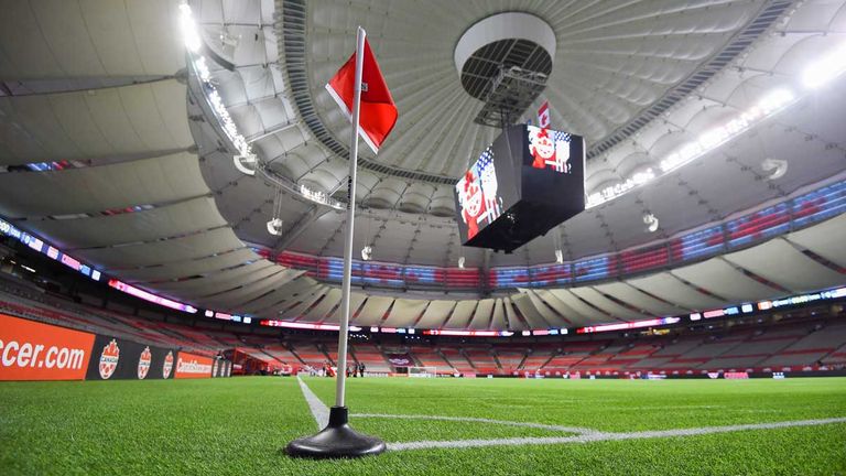 VANCOUVER (KANADA): Das BC Place Stadium ist die Heimspielstätte der Vancouver Whitecaps (MLS). Kapazität: 54.500.