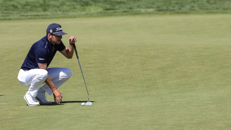 Yannik Paul wird bei der 122. US Open der Golfer abschlagen. 