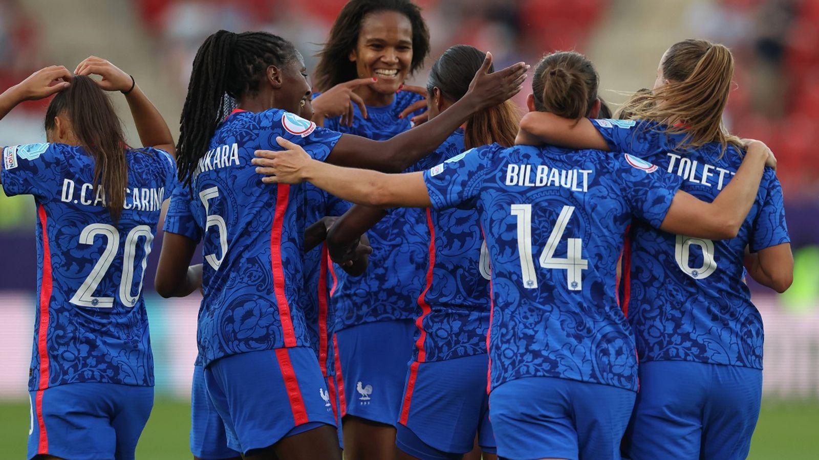 Frauen-EM Frankreich gewinnt deutlich gegen Italien Fußball News Sky Sport