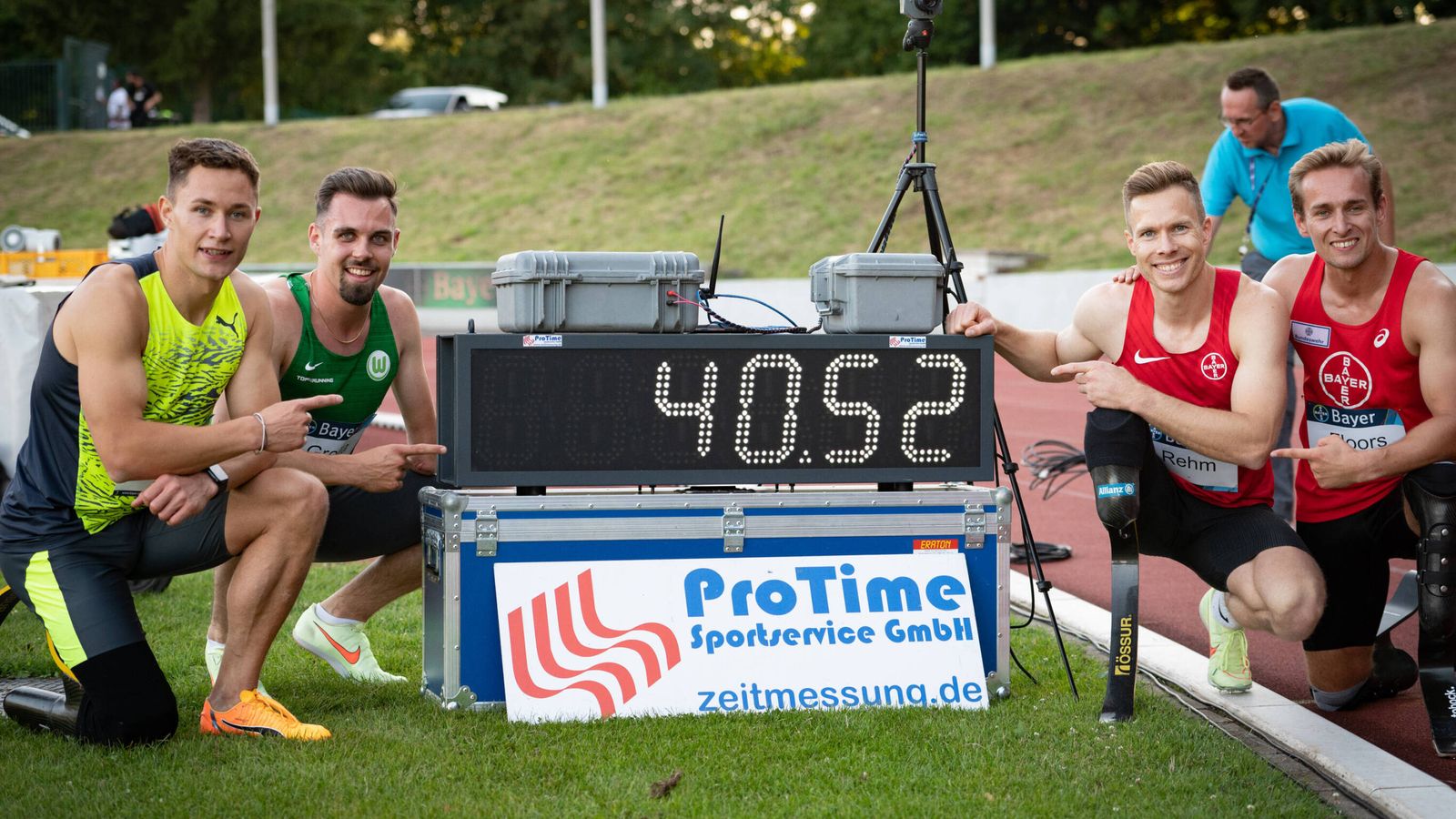 Leichtathletik: Deutsche Para-Staffel läuft Weltrekord |  Mehr Sportnachrichten