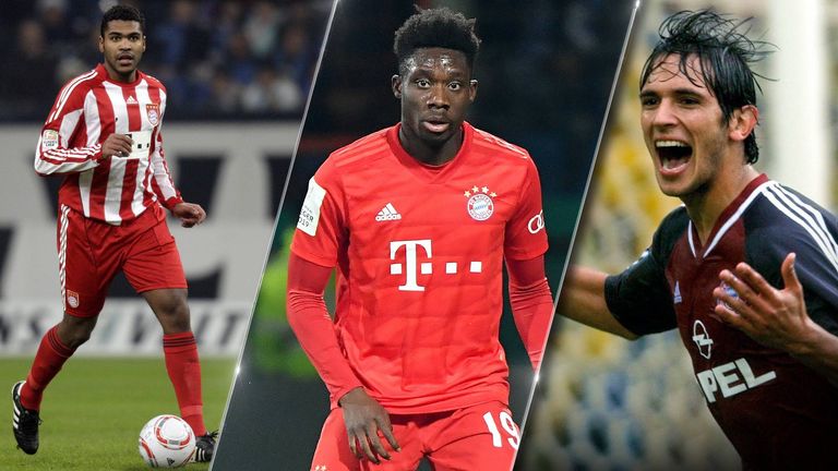 Breno, Alphonso Davies und Roque Santa Cruz zählen zu den teuersten Teenie-Transfers des FC Bayern.