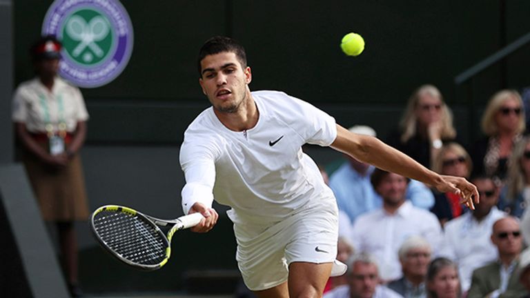 Carlos Alcaraz ist im Achtelfinale von Wimbledon ausgeschieden.