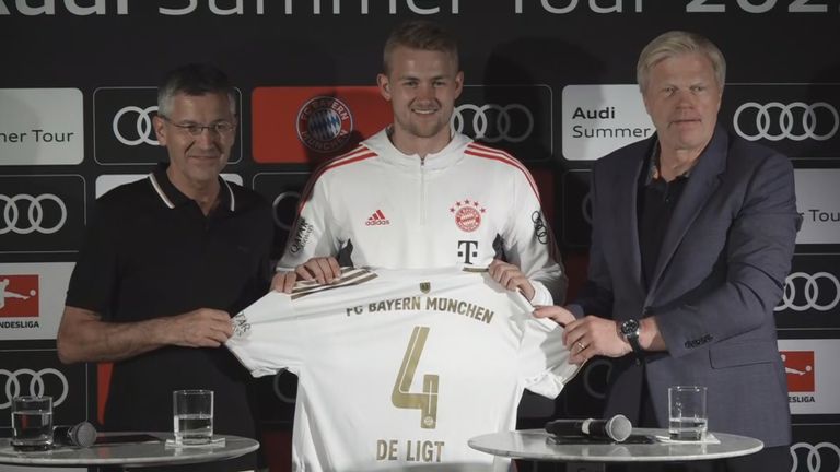 Matthijs de Ligt wird Bayerns neuer Abwehrchef.