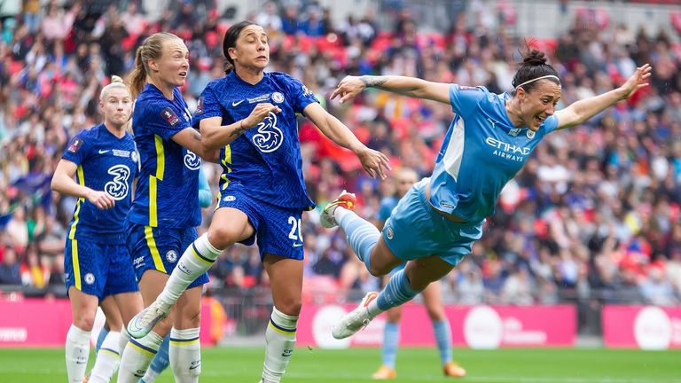 Sam Kerr vom FC Chelsea ziert das Cover von FIFA23.