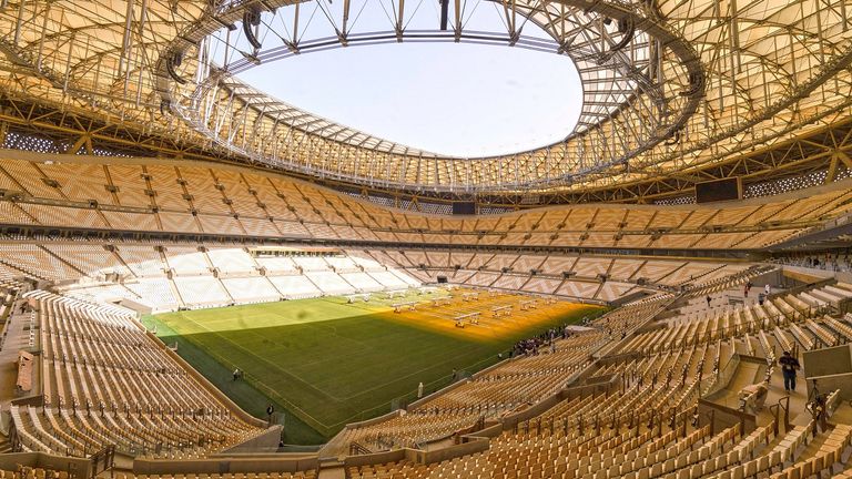 Lusail Iconic Stadium in Lusail: Kapazität: 80.000 – Kosten: 552 Mio. US-Dollar - Baubeginn: April 2017 - Austragungsort für: Gruppen- und Endspiele (WM-FINALE)