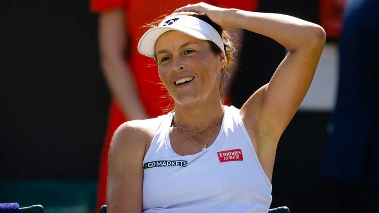 Tatjana Maria scheitert im Achtelfinale von Wimbledon an Jelena Ostapenko.