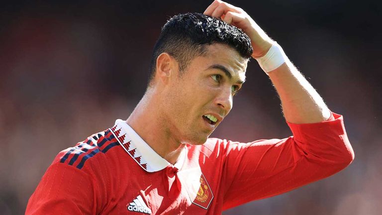 Cristiano Ronaldo will Manchester United verlassen. 