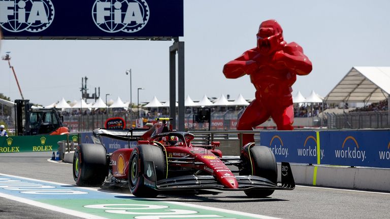 Carlos Sainz ereilt beim Frankreich-GP eine harte Strafe