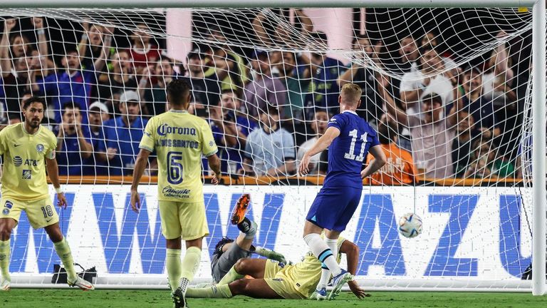 Timo Werner war bei Chelseas Testspiel-Sieg erfolgreich.