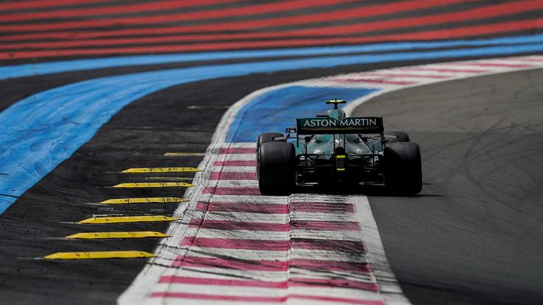 Wie weit werden Sebastian Vettel und Co. in Le Castellet die Strecke ausreizen?