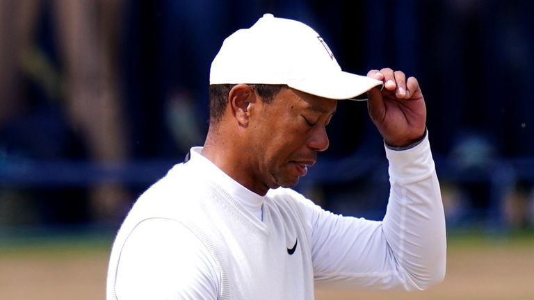 Tiger Woods hat den Cut in St. Andrews verpasst.