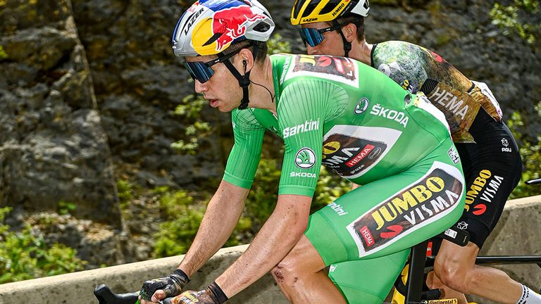 Wout van Aert hat die achte Etappe der Tour de France gewonnen.