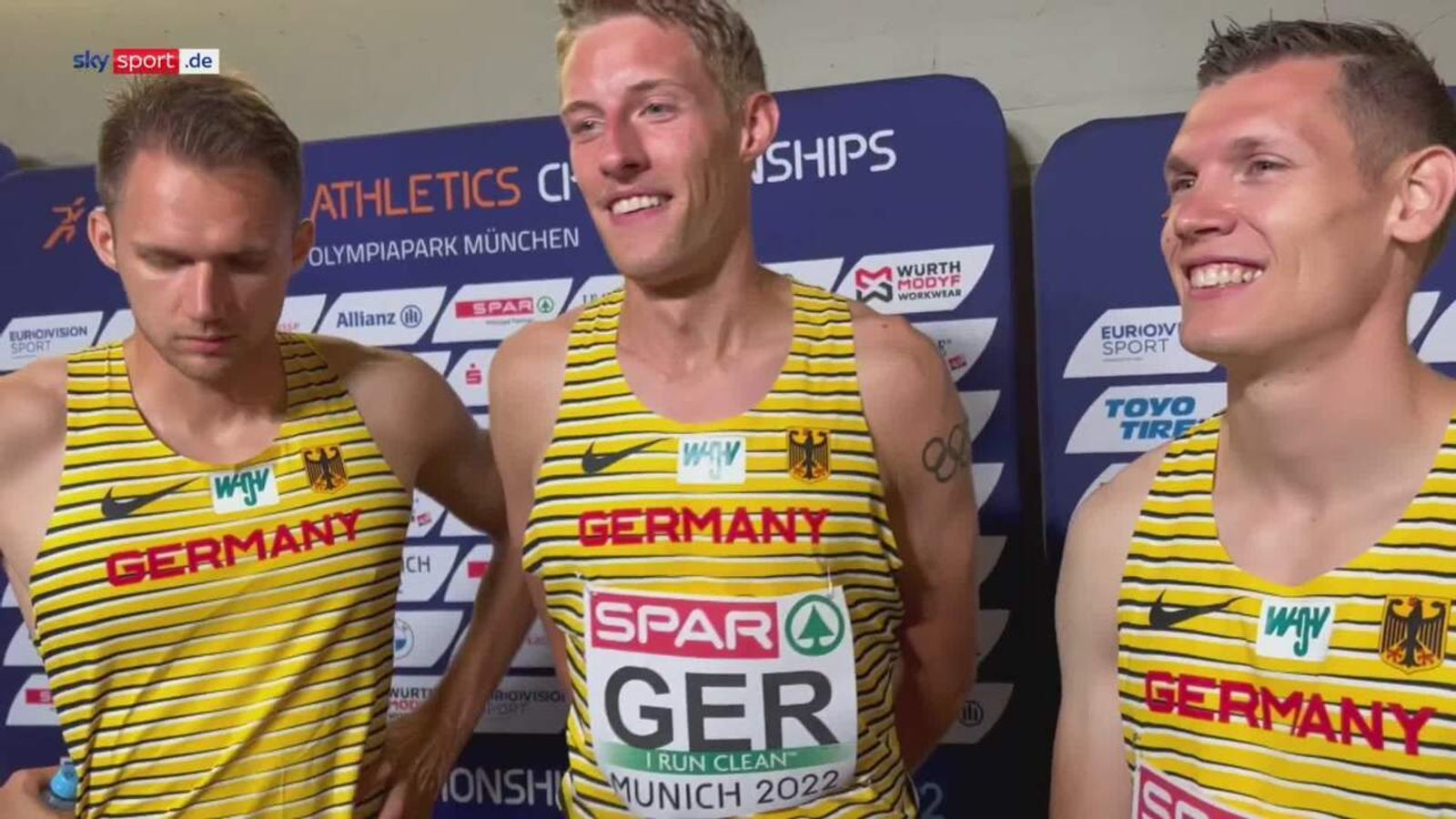 Leichtathletik 400MeterStaffel qualifiziert sich für EMFinale