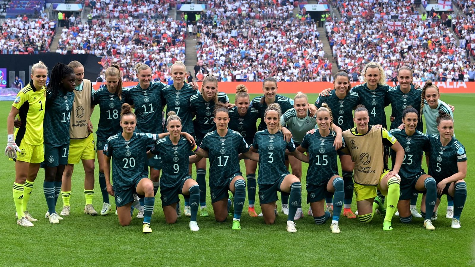 DFB Frauen-Nationalmannschaft nach EM mit Sprung in Weltrangliste Fußball News Sky Sport