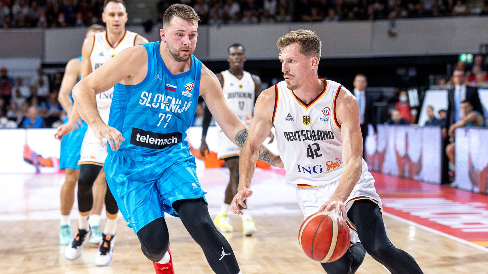 バスケットボール：DBBチームがEMの本番リハーサルに成功し、スロベニアを破る | その他のスポーツ ニュース