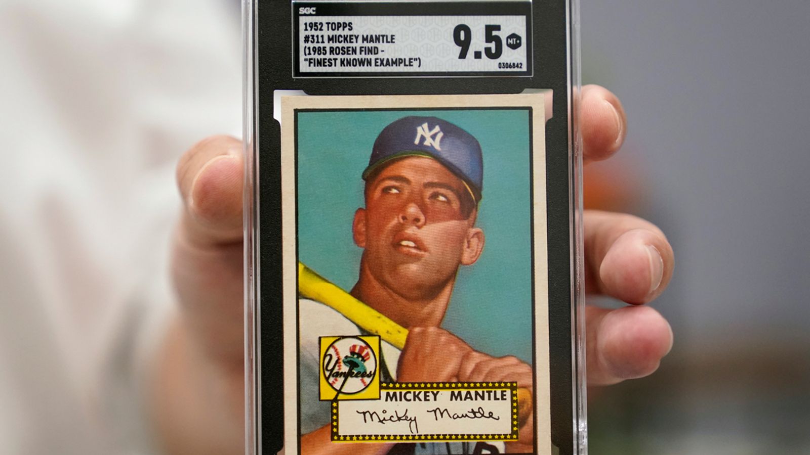 MLB Sammelkarte Von Mickey Mantle Sorgt F r Rekord MLB News Sky Sport MLB Sammelkarte Von Mickey Mantle Sorgt F r Rekord MLB News Sky Sport