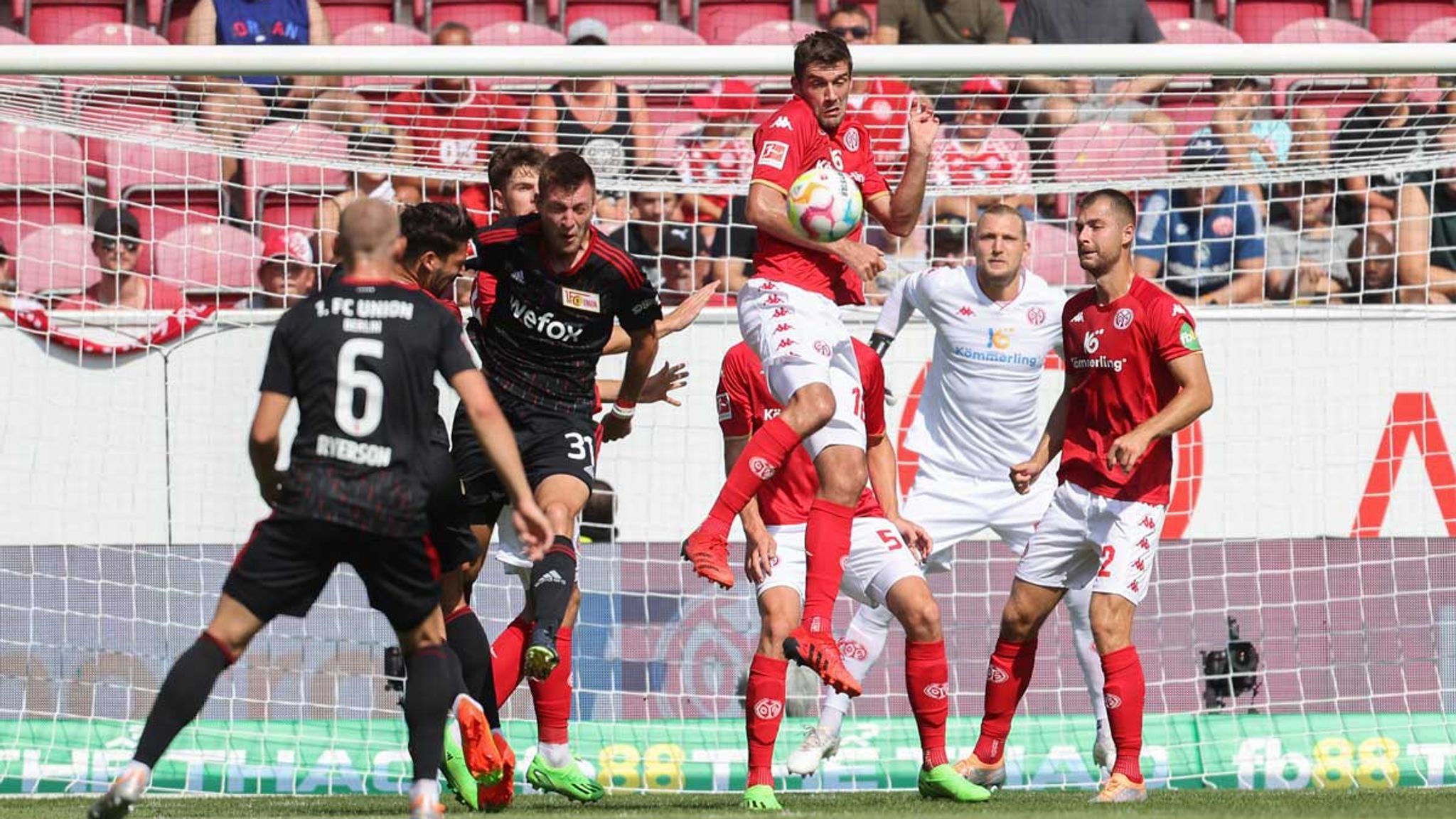 Bundesliga: Der 1. FSV Mainz 05 Und Der 1. FC Union Berlin Teilen Sich ...