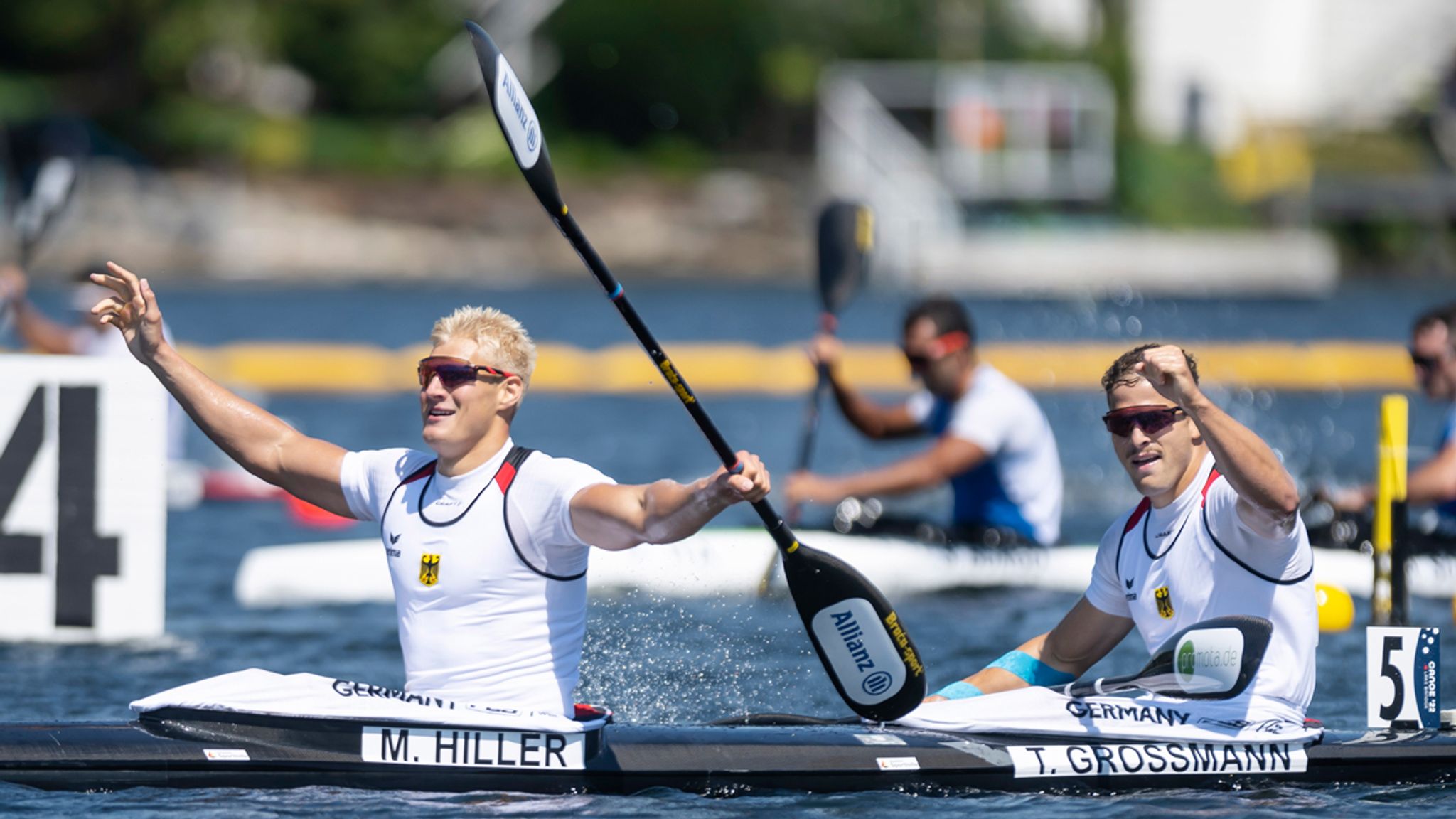 Mehr Sport EMGold im KajakZweier für Hiller und Grossmann Mehr