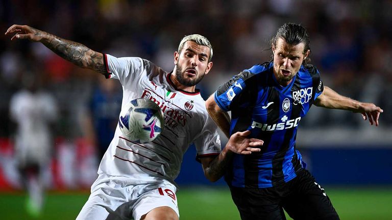 Der AC Mailand und Atalanta Bergamo teilen sich am 2. Spieltag die Punkte.