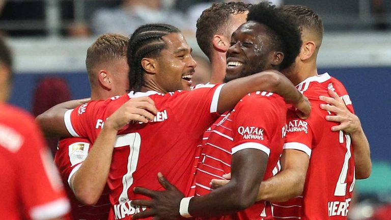 Der FC Bayern feiert einen furiosen Auftaktsieg gegen Eintracht Frankfurt.