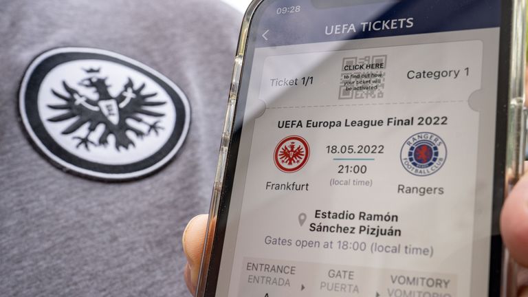 Gegen illegale Ticketverkäufe auf dem Schwarzmarkt geht Eintracht Frankfurt entschlossen vor. 