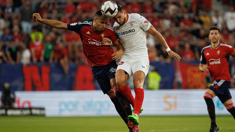 Der FC Sevilla hat den Saisonstart in der spanischen La Liga gegen CA Osasuna verpatzt.