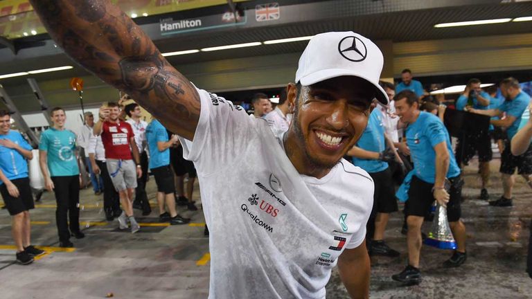 PLATZ 4: Lewis Hamilton (Mercedes/2018) - 88 Punkte Vorsprung auf Sebastian Vettel