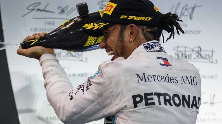 PLATZ 5: Lewis Hamilton (Mercedes/2019) - 87 Punkte Vorsprung auf Valtteri Bottas