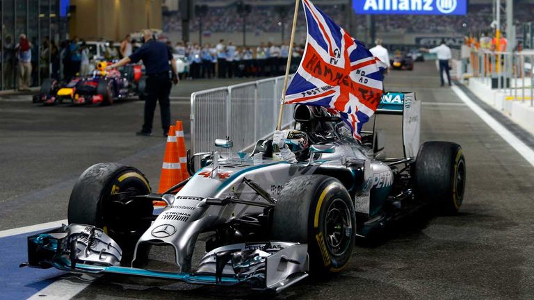PLATZ 6: Lewis Hamilton (Mercedes/2014) - 67 Punkte Vorsprung auf Nico Rosberg