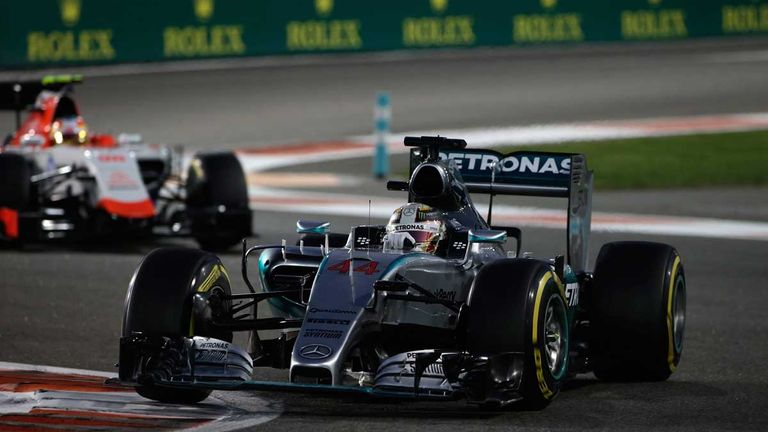 PLATZ 8: Lewis Hamilton (Mercedes/2015) - 59 Punkte Vorsprung auf Nico Rosberg
