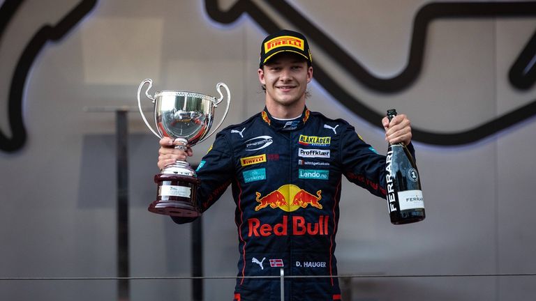 Red Bull/Alpha Tauri: Dennis Hauger (NOR/19 Jahre, Red Bull Junior, Formel 2/Prema)