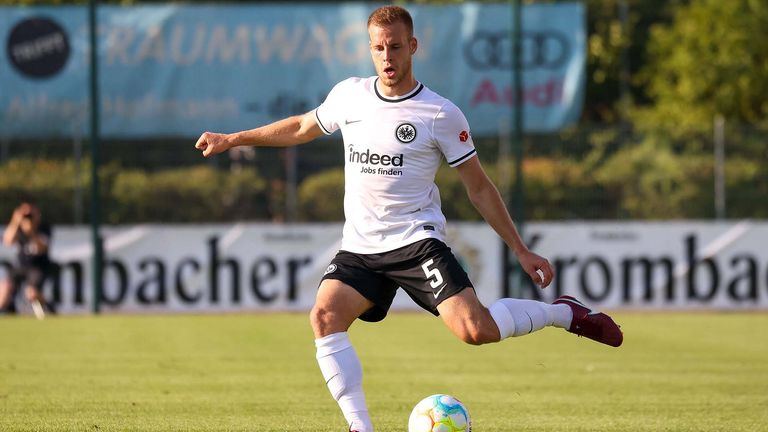 Hrvoje Smolcic spielt seit dieser Saison für Eintracht Frankfurt.