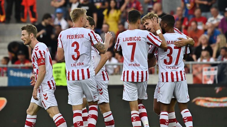 Der 1. FC Köln dreht in Ungarn eine Hinspielniederlage gegen Fehervar noch um und steht in der Conference League. 
