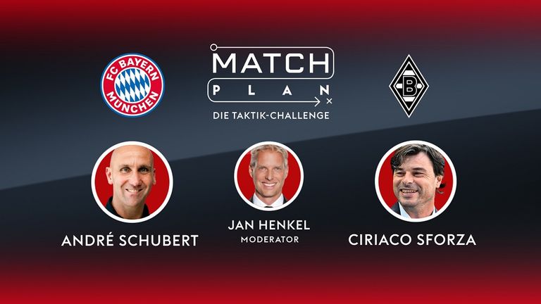 Matchplan - die Taktik-Challenge zum Topspiel FC Bayern vs. Borussia Mönchengladbach