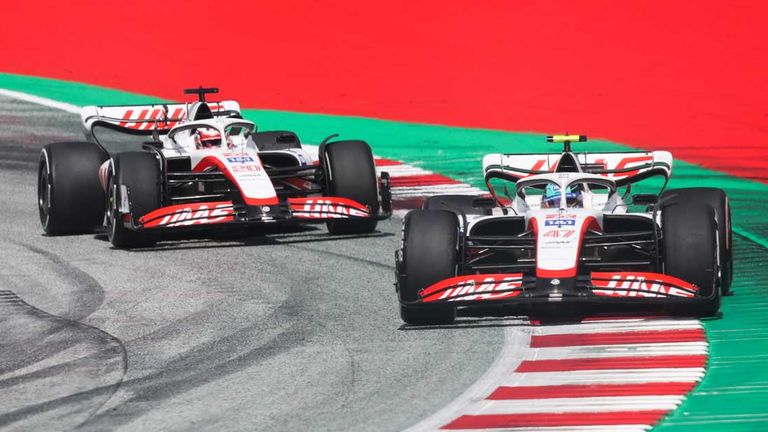 Neuer Sponsor für Haas-Team.