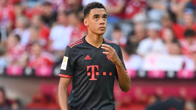 Jamal Musiala fehlt dem FC Bayern in Bochum.