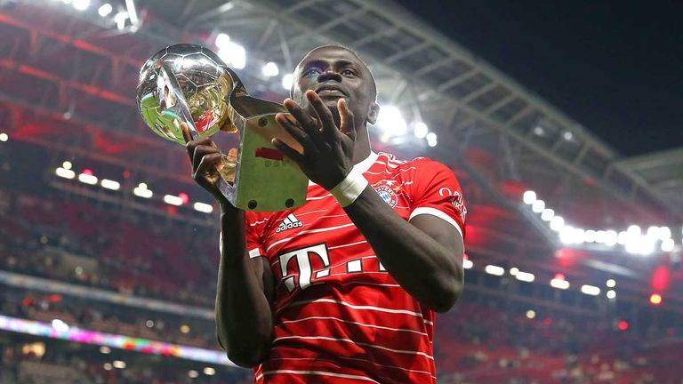 Supercup-Triumph: Sadio Mane hat mit dem FC Bayern seinen ersten Titel gewonnen.
